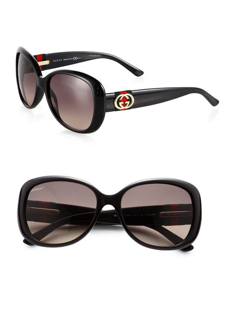 round gucci sungasses|Gucci round sunglasses with letters.